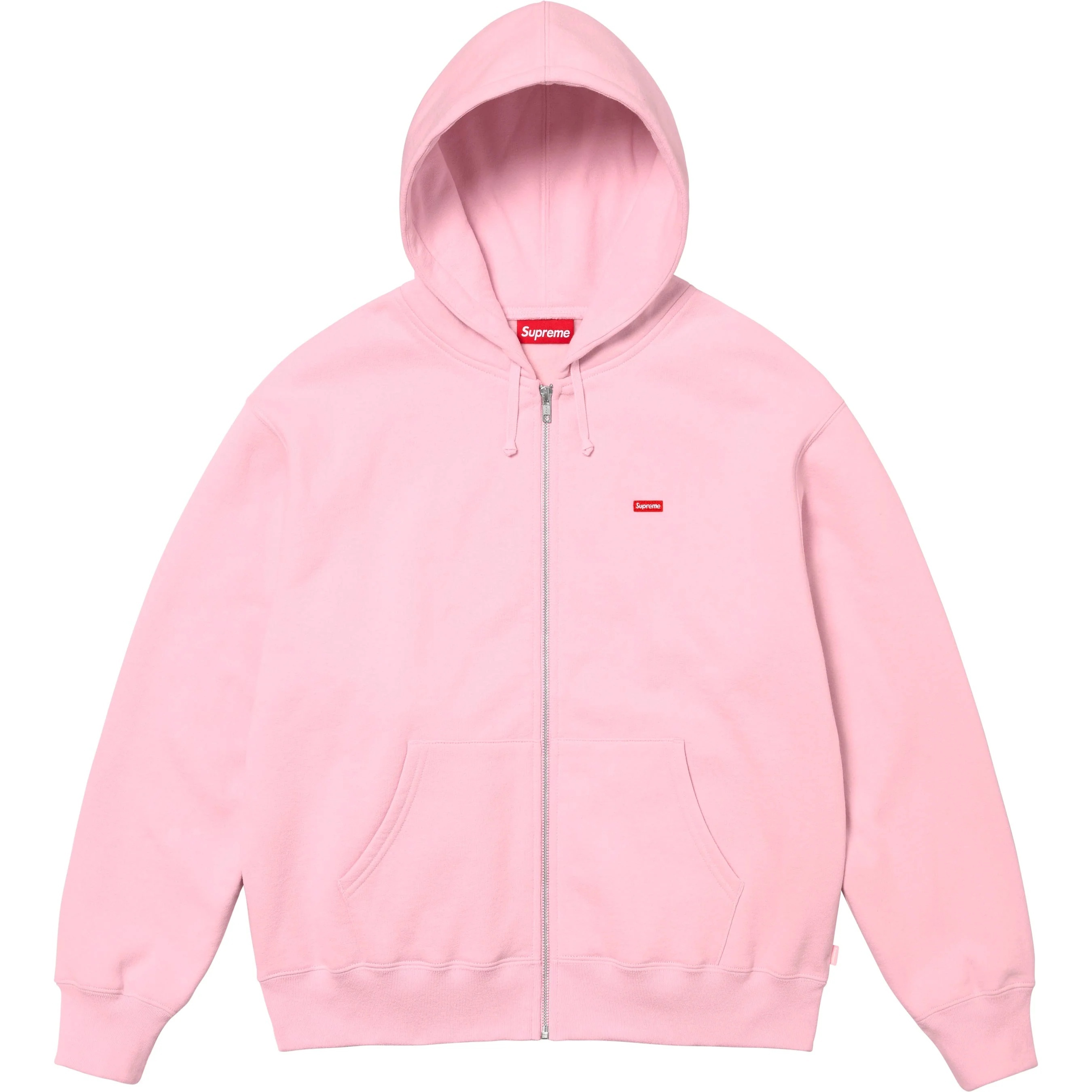 Small Box Zip Up Hooded Sweatshirt view 10